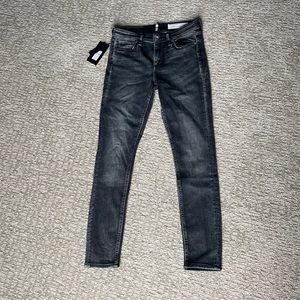 Rag & bone midrise skinny jeans